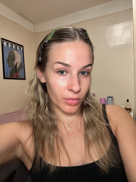 Image may contain Head Person Face Adult Blonde Hair Brown Hair Body Part and Neck